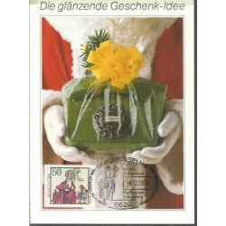 Niemcy 1984, Boże Narodzenie. Karta maksimum