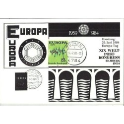 Niemcy 1984, EUROPA CEPT. Karta maksimum