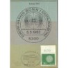 Niemcy 1984, EUROPA CEPT. Karta maksimum