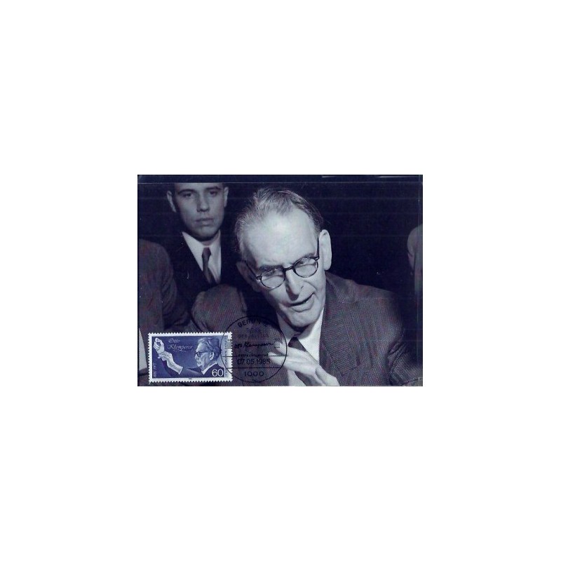 Niemcy 1985, O. Klemperer, muzyka. Karta maksimum