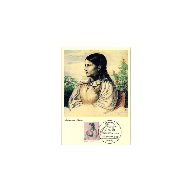 Niemcy 1985, B. von Arnim, literatura. Karta maksimum