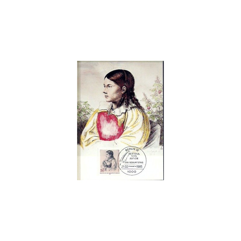 Niemcy 1985, B. von Arnim, literatura. Karta maksimum