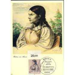 Niemcy 1985, B. von Arnim, literatura. Karta maksimum