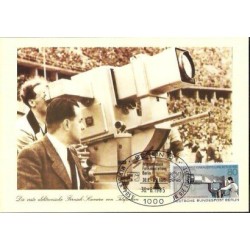 Niemcy 1985, Radio, telewizja, wystawa. Karta maksimum