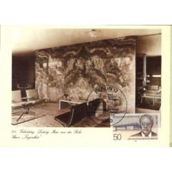 Niemcy 1986, Architektura, L. M. van der Rohe. Karta maksimum