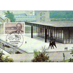 Niemcy 1986, Architektura, L. M. van der Rohe. Karta maksimum