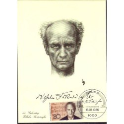 Niemcy 1986, Kurt Furtwangler, muzyka. Karta maksimum