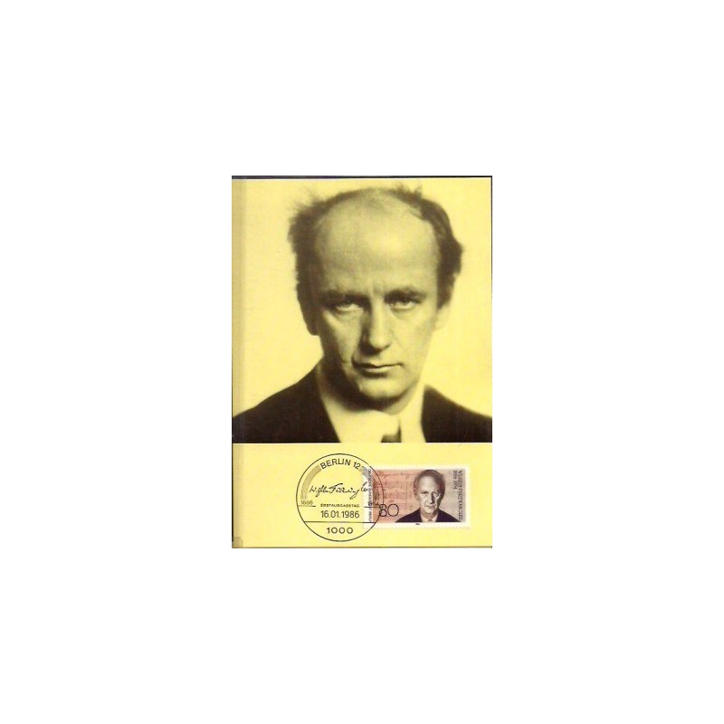 Niemcy 1986, Kurt Furtwangler, muzyka. Karta maksimum
