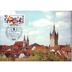 Niemcy 1986, Unia Europejska, dzień Europy. Karta maksimum