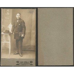 Głogów, fotografia gabinetowa, zdjęcie na kartoniku