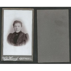 Gryfów Śląski, fotografia gabinetowa, zdjęcie na kartoniku