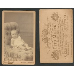 Oleśnica Bierutów, fotografia gabinetowa, zdjęcie na kartoniku
