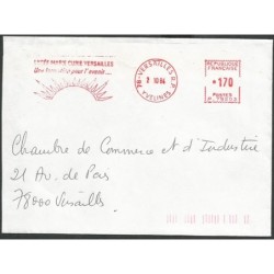 Francja 1984, M. Curie, Nobel. Frankatura mechaniczna