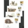 Botswana 1995, WWF: hiena. FDC