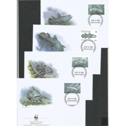 Komory 1998, WWF: ryba. FDC