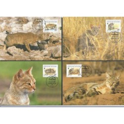 Libia 1997, WWF: kot nubijski. Karty maksimum