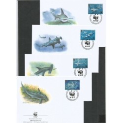 Montserrat 1999, WWF: ryby, rekin. FDC