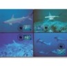 Montserrat 1999, WWF: ryby, rekin. Karty maksimum