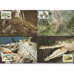 Panama 1997, WWF: krokodyl. Karty maksimum