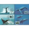 Tonga 1996, WWF Ssak długopłetwiec. Karty maksimum