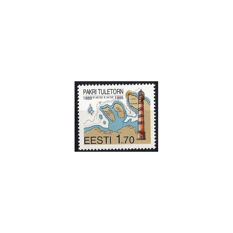 Estonia 1995, Latarnie morskie **