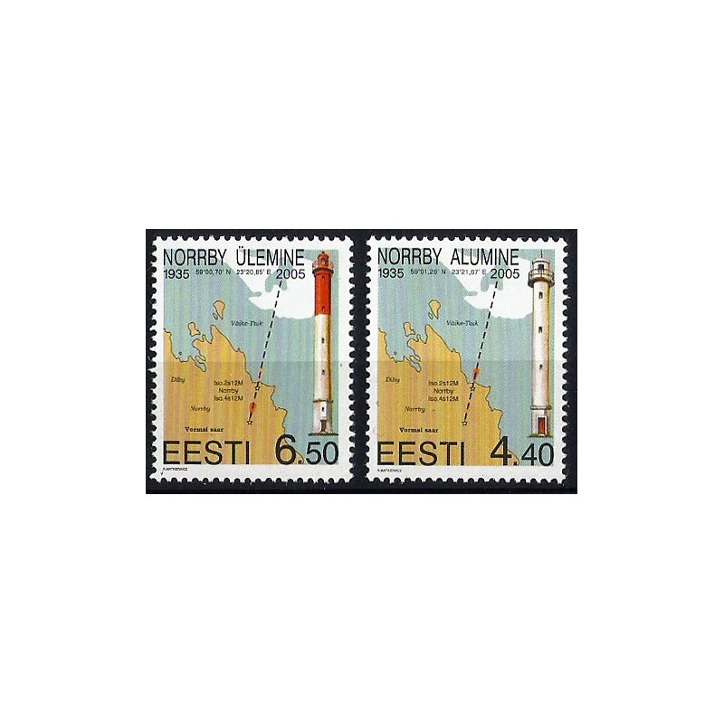 Estonia 2005, Latarnie morskie **