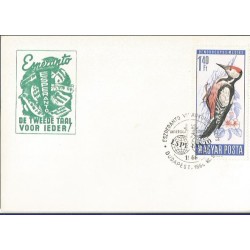 Węgry 1966, Esperanto. Datownik