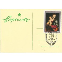 Węgry 1973, Esperanto. Datownik