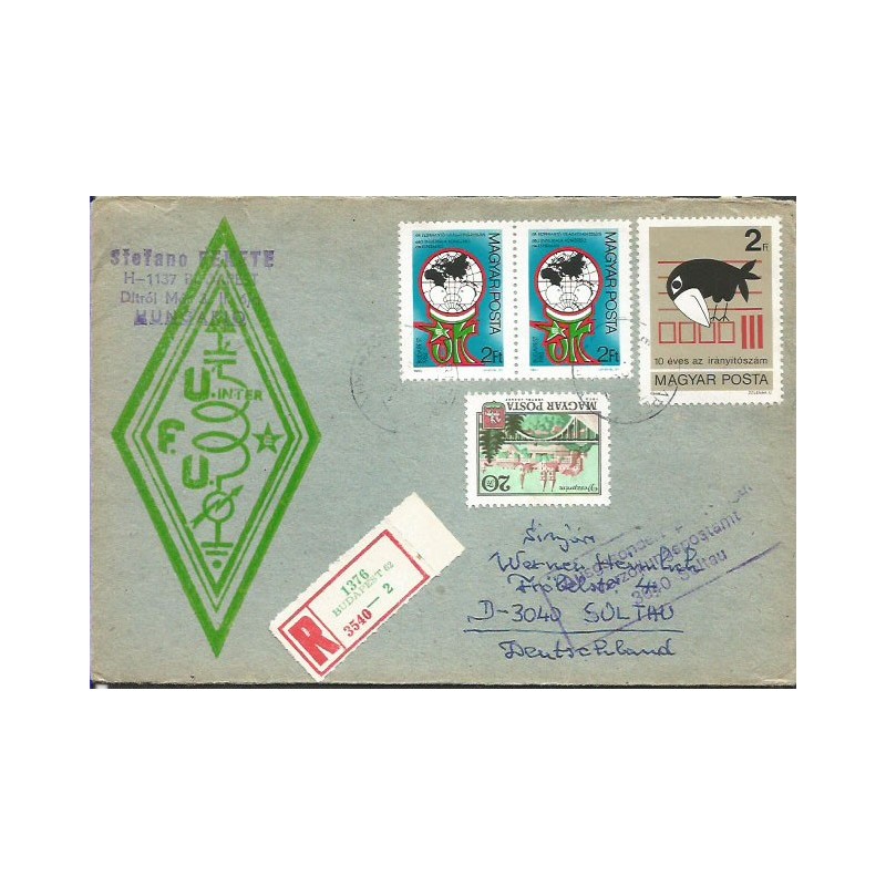Węgry 1974, Esperanto. Datownik