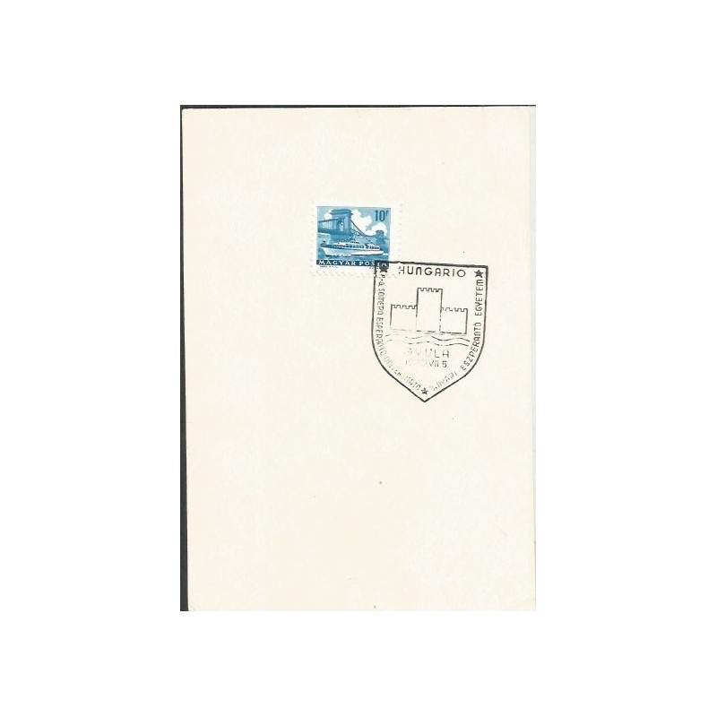 Węgry 1976, Esperanto. Datownik