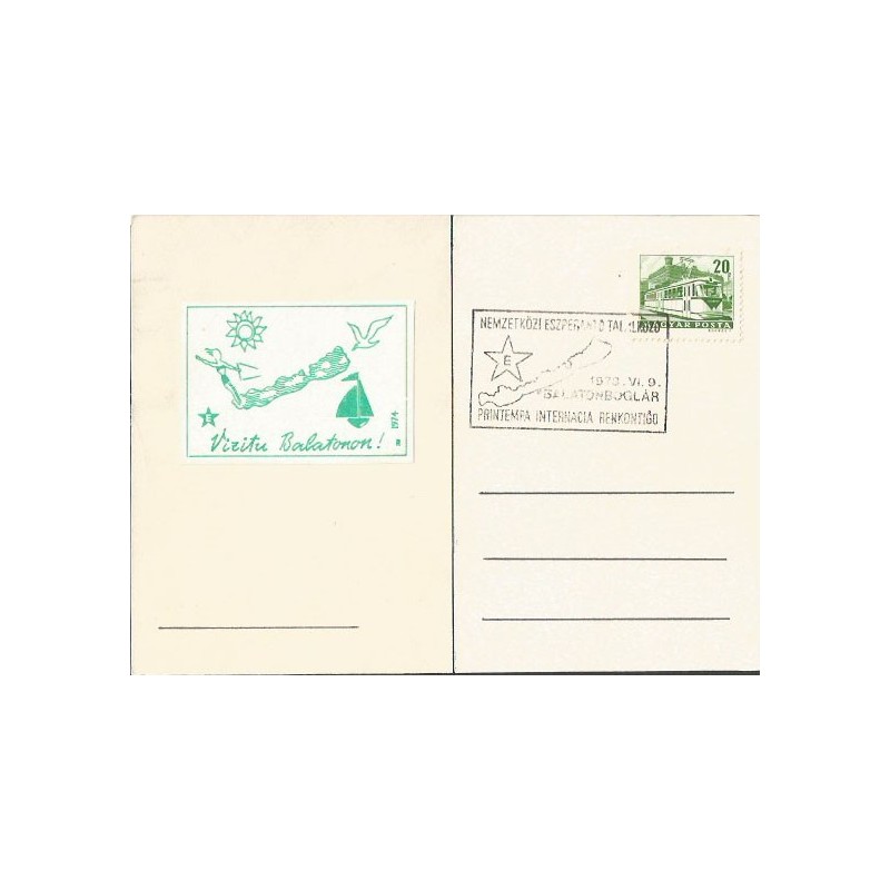 Węgry 1978, Esperanto. Datownik