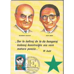 Węgry 1983, Esperanto. Karta maksimum