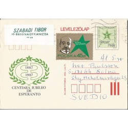Węgry 1987, Esperanto. Datownik