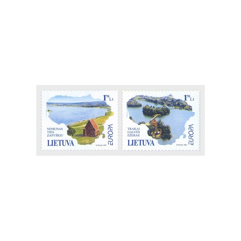 Litwa 2001, EUROPA CEPT: woda **