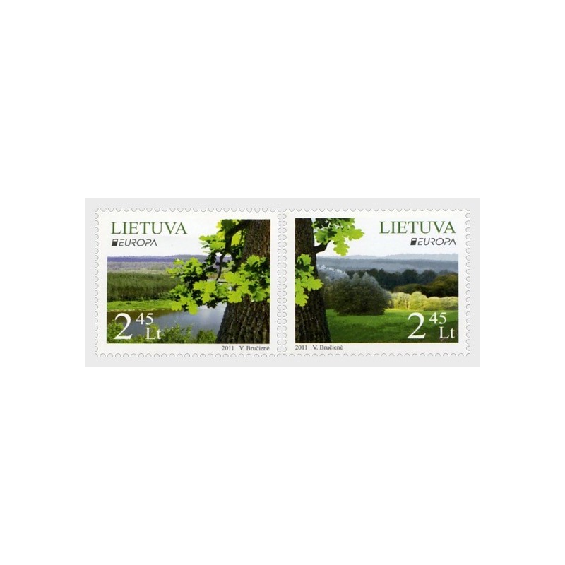 Litwa 2011, EUROPA CEPT: lasy **