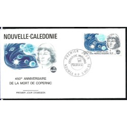 Nowa Kaledonia 1993, Astronomia. Mikołaj Kopernik. Polska ŚWF Poznań. FDC