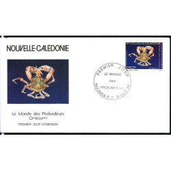Nowa Kaledonia 1993, Fauna: krab. FDC