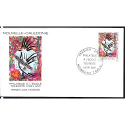 Nowa Kaledonia 1993, Filatelistyka w szkole, turystyka. FDC