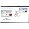 Nowa Kaledonia 1993, Lotnictwo, mapa. FDC