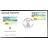 Nowa Kaledonia 1993, Ochrona przyrody, żółw, ptak, ryba. FDC