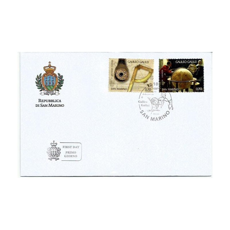 San Marino 2014, Astronomia: Galileusz FDC