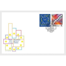 Chorwacja 2026, EUROPA CEPT: 70 lat. FDC
