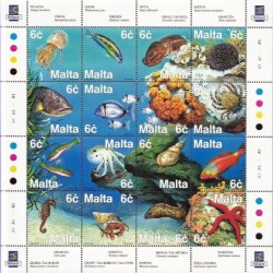 Malta 1999, Fauna morska, ryby **