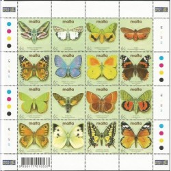 Malta 2002, Fauna: owady, motyle **
