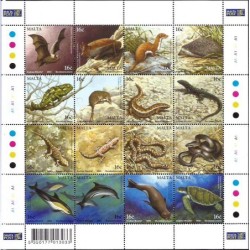 Malta 2004, Fauna: ssaki, gady i płazy **