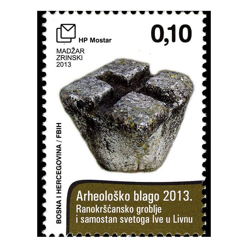 Bośnia 2013, Archeologia: cmentarz chrześcijański