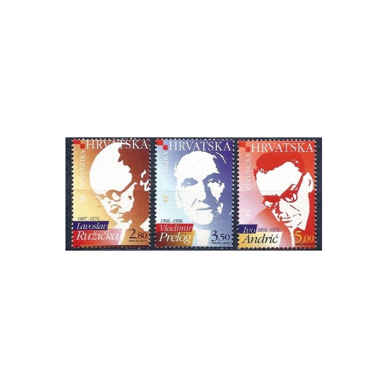 Chorwacja 2001, Nobel Andrić Ruzicka Prelog chemia