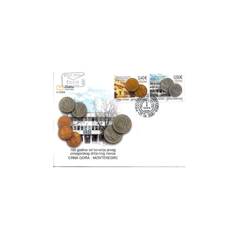 Czarnogóra 2006, Pieniądze, monety. FDC