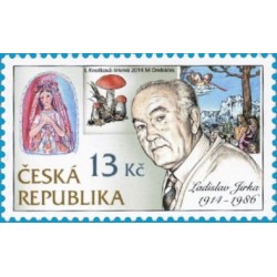 Czechy 2014, Projektant znaczów, grzyb koźlarz **