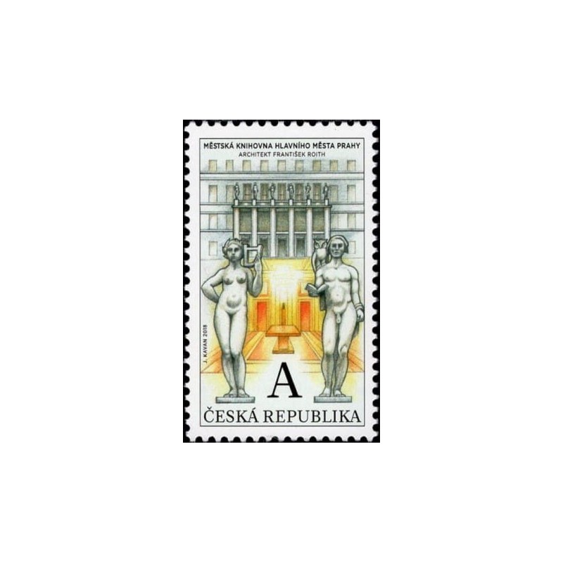 Czechy 2018, Zabytki techniki: biblioteka **